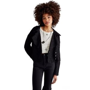 NWOT Free People Amelia Lace Bed Jacket Size Medium